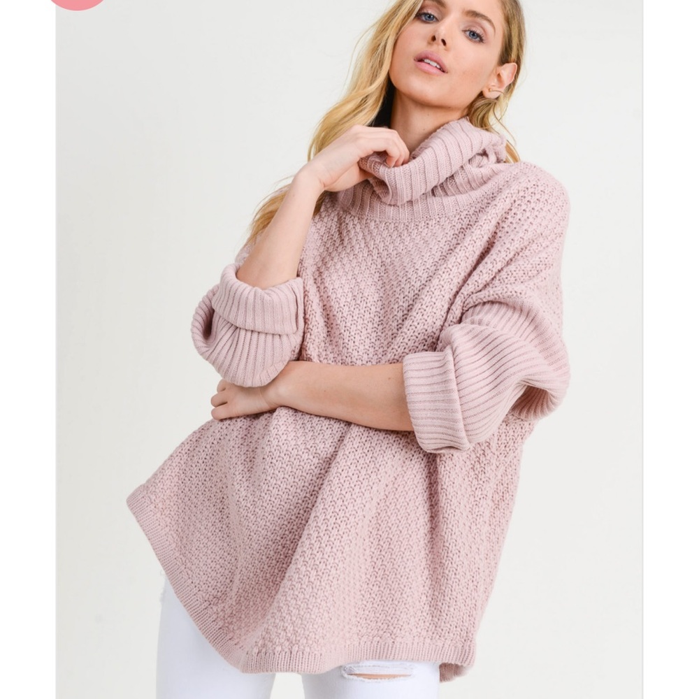 NWT Boutique Cowl Neck Sweater